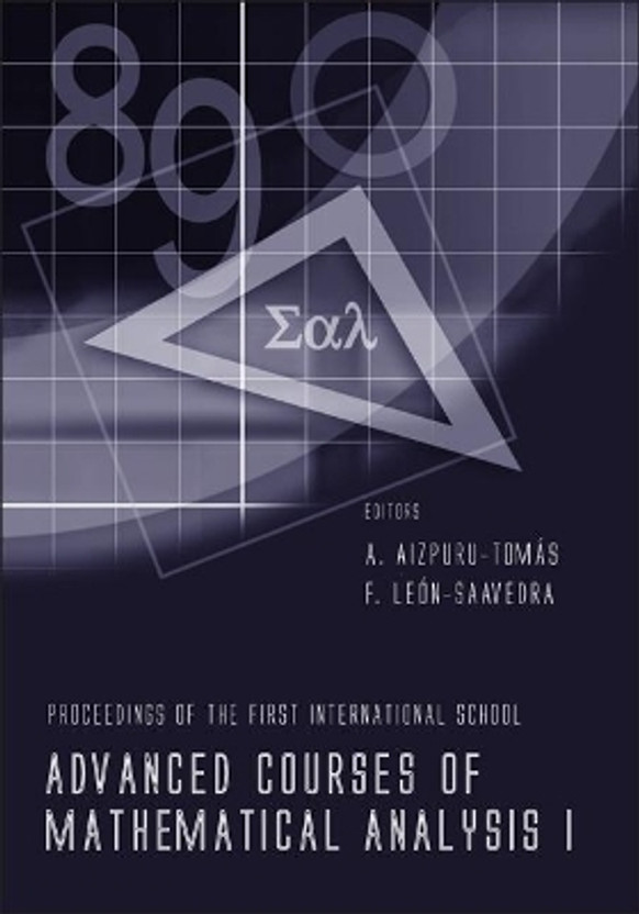 Advanced Courses Of Mathematical Analysis I - Proceedings Of The First International School(English, Hardcover, unknown)