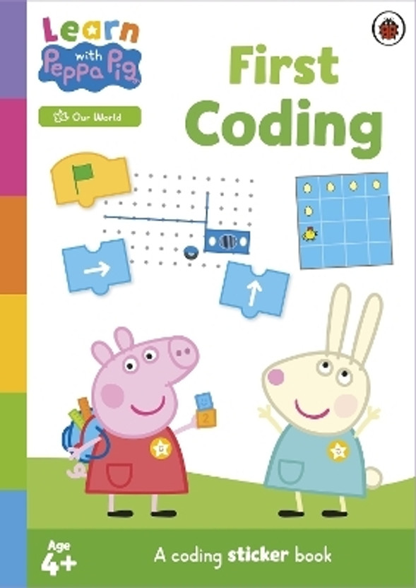 Learn with Peppa: First Coding sticker activity book(English, Paperback, Peppa Pig)