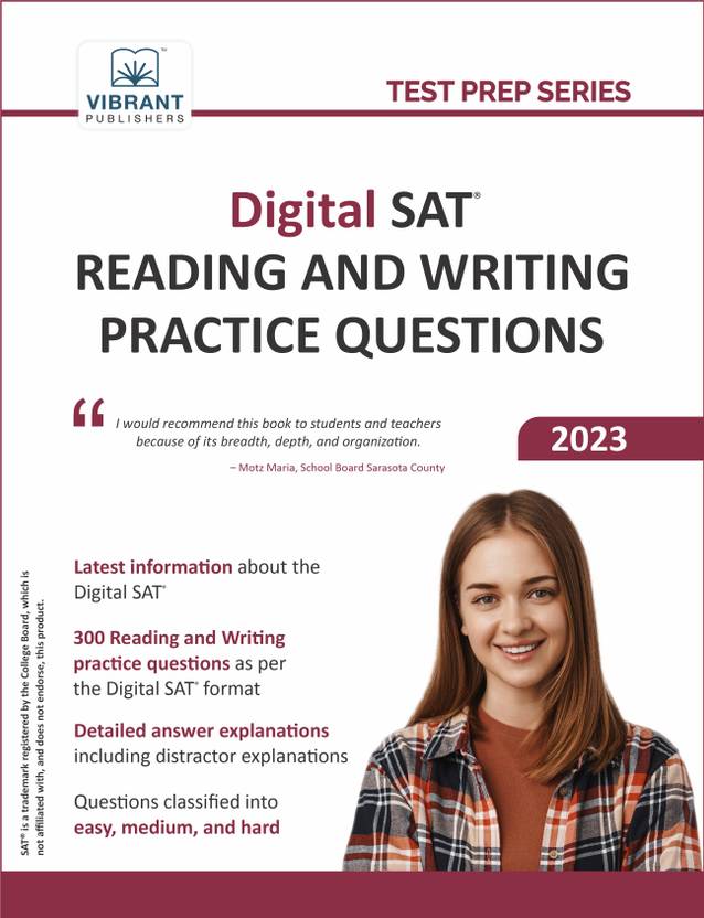 Digital SAT Reading and Writing Practice Questions Buy Digital SAT