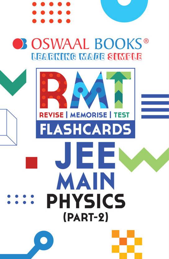 Oswaal RMT FLASHCARDS JEE Main Physics Part2 (For 2023 Exam) Buy