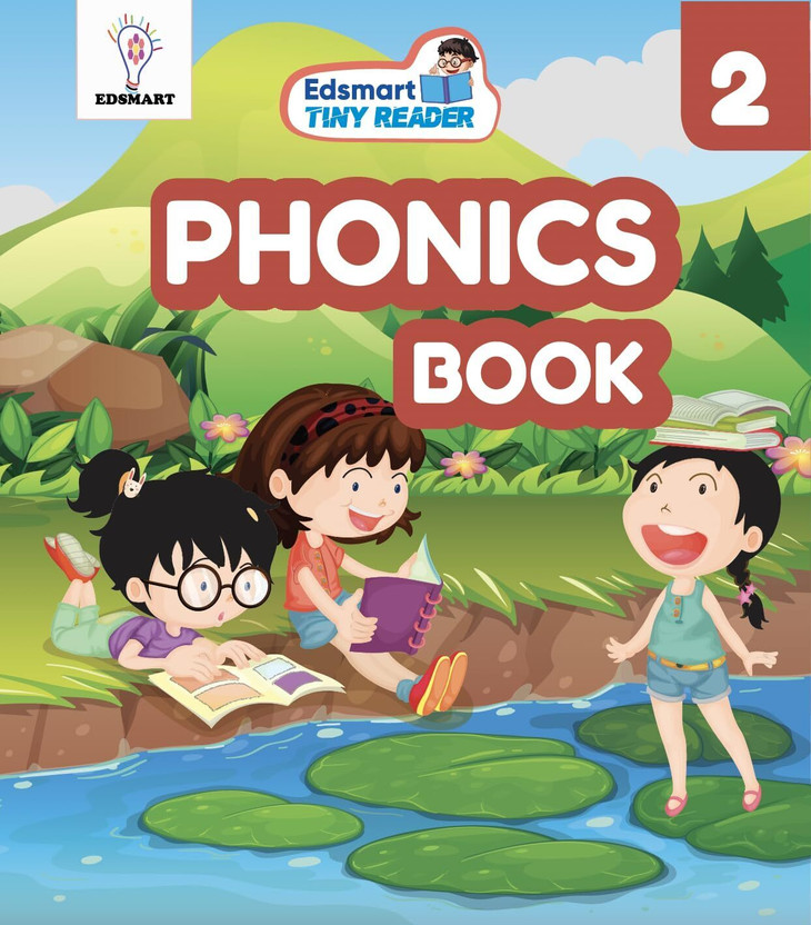 Edsmart Tiny Reader English phonics book, phonics reader level 2, Vowel Letter sounds, phonics activity book , Phonics books 4 years, Phonics worksheets , Letter sounds book, A-Z Sounds, CVC words(Paperback, EDSMART EDU SERVICES PVT LTD)