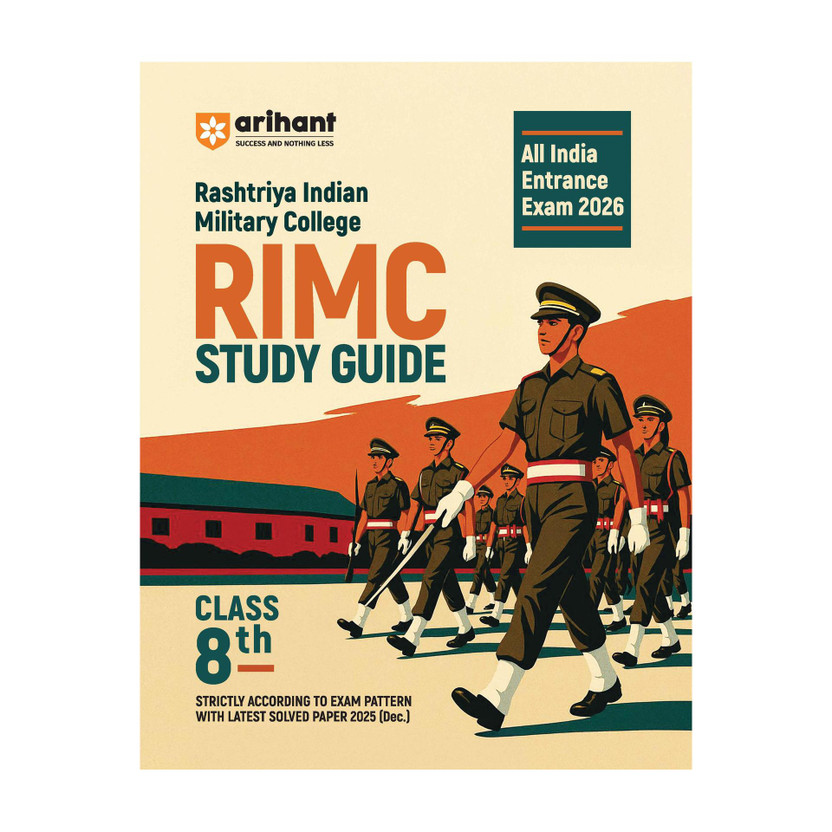 Arihant RIMC (Rashtriya Indian Military College) Entrance Exam 2026 | Study Guide Class 8th | As per Latest Exam Pattern with Solved Paper 2025 (Dec.)(Paperback, Ajay Kumar , Sandeep Singh , Anamika Singh, Pawan Singh, Arihant)