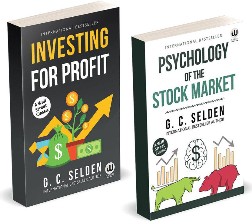 Investing for Profit | Psychology Of The Stock Market | G. C. Selden Book | Combo Gift Set Pack | GC Selden English Money Books | The Trader's Bible | A Wall Street Classic Trader | Psychology Of The Stock Market | Price Action Share for Beginners | wizards option make | Benjamin Graham | Common and