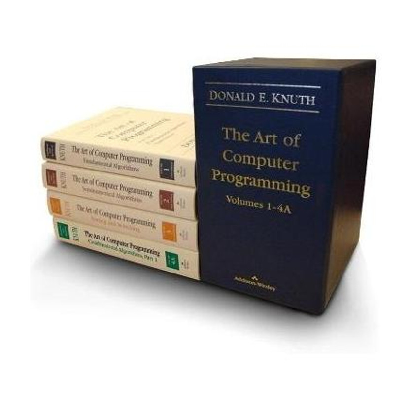 Art of Computer Programming, The, Volumes 1-4A Boxed Set(English, Mixed media product, Knuth Donald)