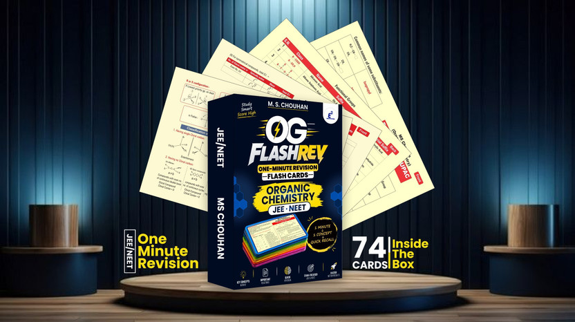 OG OG FlashRev MS Chouhan One Minute Revision Flash Card Organic Chemistry For IIT-JEE/NEET(Paperback, M S Chouhan) - Flipkart Deal