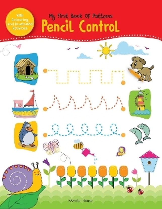 My First Book of Patterns Pencil Control(English, Paperback, Wonder House Books)