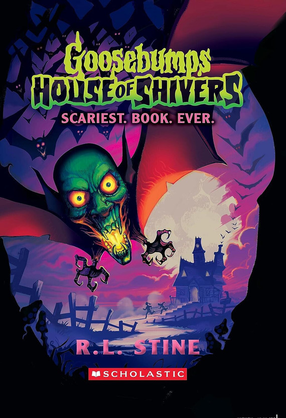 Goosebumps House of Shivers #1: Scariest. Book. Ever.(English, Hardcover, Stine R L)
