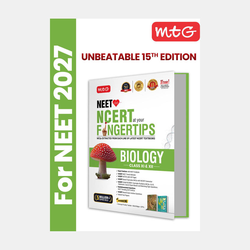 MTG MTG NCERT at your Fingertips Biology For NEET Exam 2026-2027(English, Paperback, unknown) - Flipkart Deal