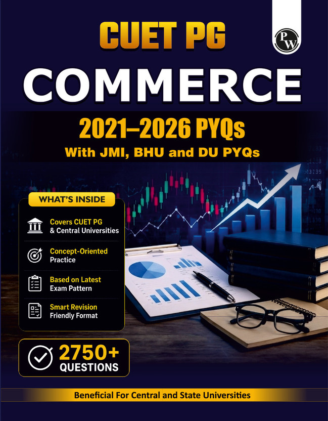 PW CUET PG Commerce Concept Theory and 6 Years PYQ Book (2026-2021)(Paperback, PW)