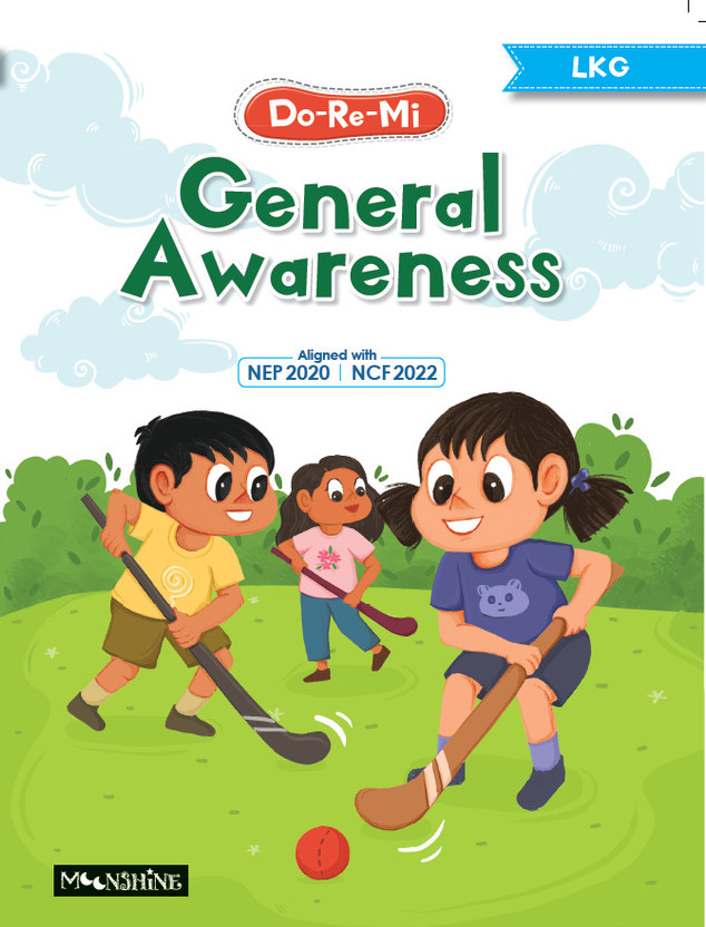 Moonshine DO-RE-MI LKG General Awareness Course Book – Early Learning Workbook for Preschool & Kindergarten Kids | GK, Environment, Good Habits, Festivals & Everyday Knowledge (Ages 3–5 Years, Level 2)(Paperback, Moonshine Education)