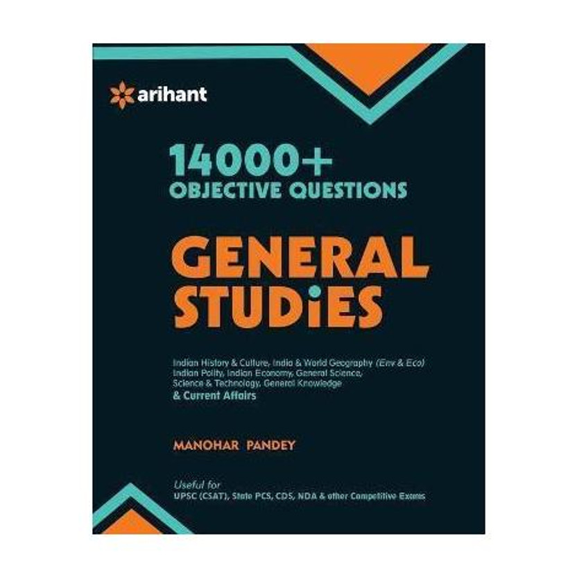14000 + Objective Questions - General Studies(English, Paperback, Pandey Manohar)