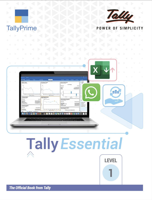 Tally Essential Level 1 (Release 4.1)(Paperback, Tally Education Pvt Ltd)