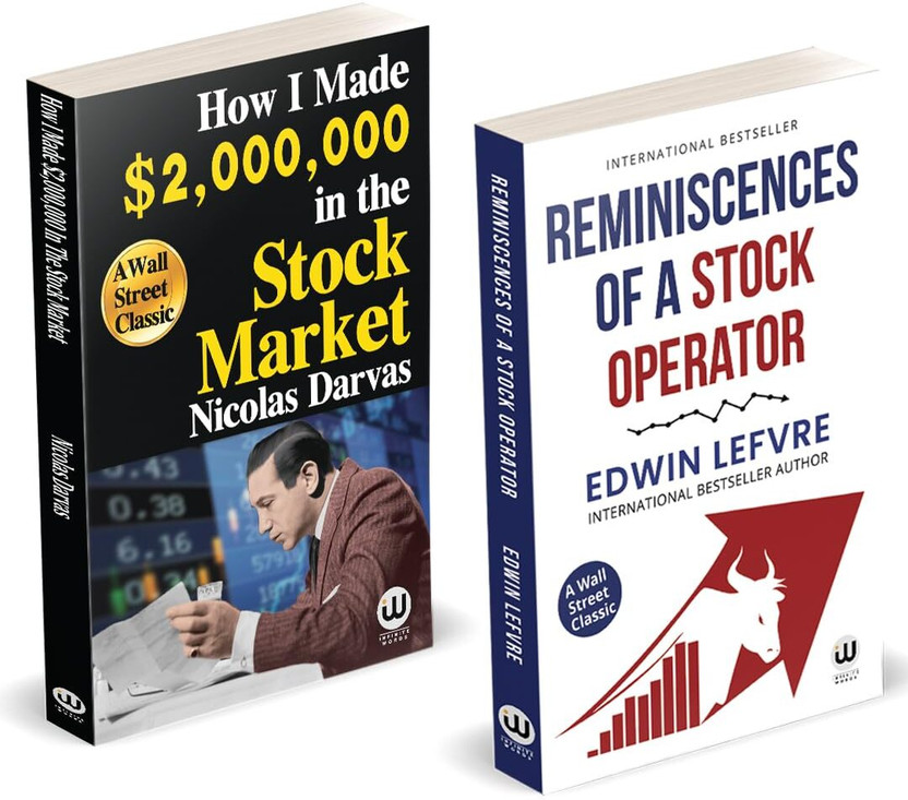 How I Made $ 2,000,000 In The Stock Market | Reminiscences Of A Stock Operato | Nicolas Darvas Book | Edwin Lefevre | Combo Gift Set Pack | 2 Million Dollar English Money Books | Two Dollars | 290000 The Trader's Bible | A Wall Street Classic Trader | $2,000,000 D | Price Action Share for Beginners 