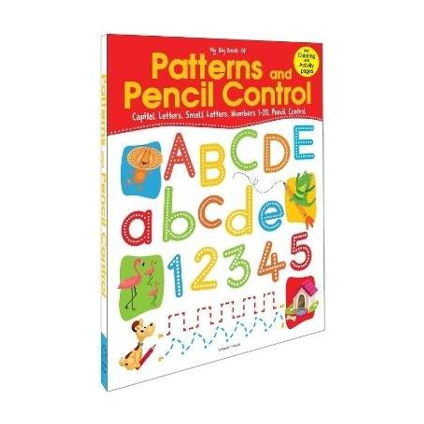 My Big Book of Patterns and Pencil Control  - By Miss & Chief(English, Paperback, Wonder House Books)