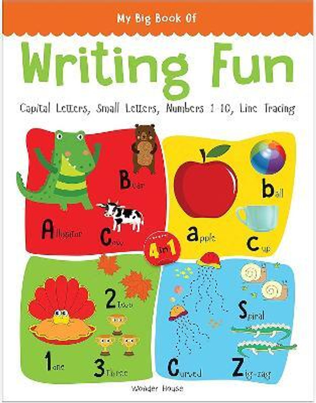 My Big Book of Writing Fun  - By Miss & Chief(English, Paperback, Wonder House Books)