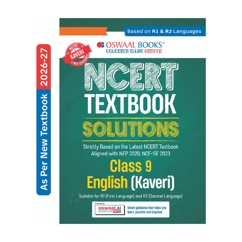 CBSE CBSE NCERT Class 9 Textbook Solutions English- Kaveri (Latest NCERT) Suitable for R1 (First) & R2(Secondary) Language| Revision Notes, Mind Maps, Solved Intext & Exercise Questions | AI(English, Paperback, unknown) - Flipkart Deal