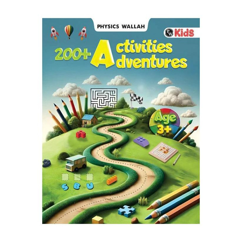200+ 200+ Activity Book For 3+ Years Old- Screen-Free Fun Activities, Maths, English(Paperback, PW) - Flipkart Deal