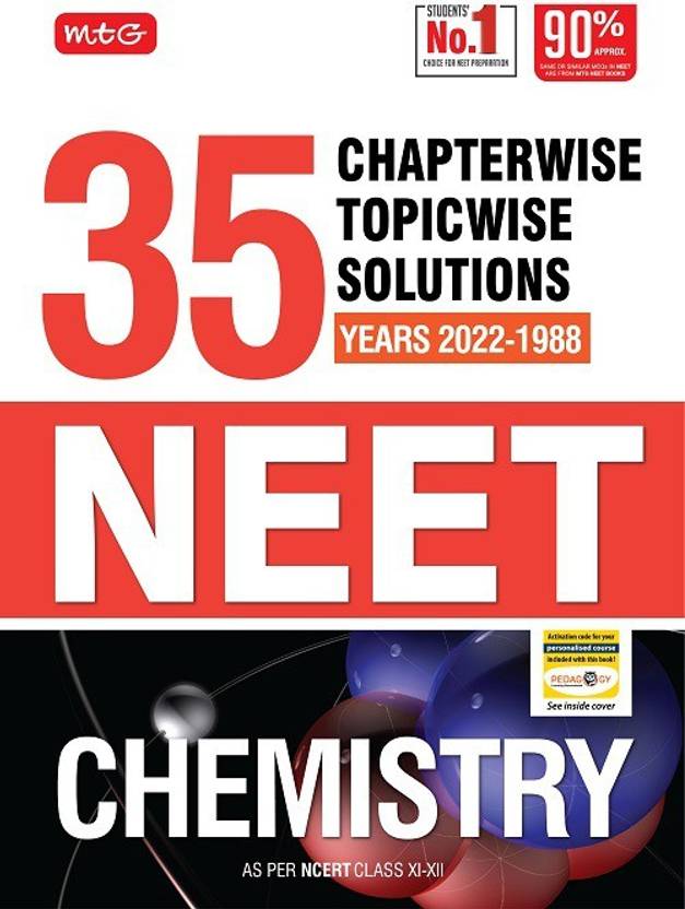 MTG 35 Years NEET Previous Year Solved Question Papers with NEET