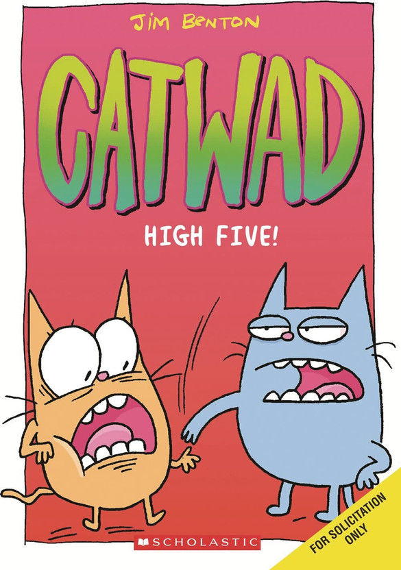 High Five! a Graphic Novel (Catwad #5)(English, Paperback, Benton Jim)
