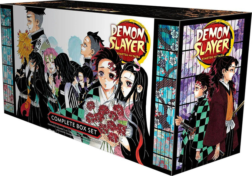 Demon Slayer: Kimetsu no Yaiba Complete Box Set(English, Paperback, Gotouge Koyoharu)
