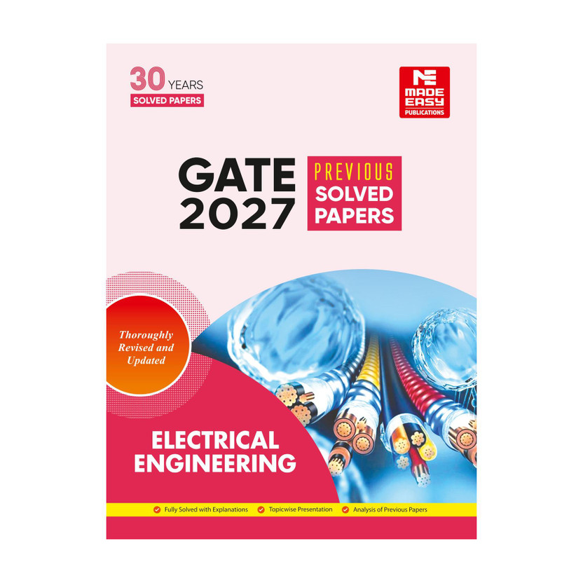 Flipkart GATE-2027: Electrical Engineering Previous Year Solved Papers(Paperback, MADE EASY Team) - Flipkart Deal
