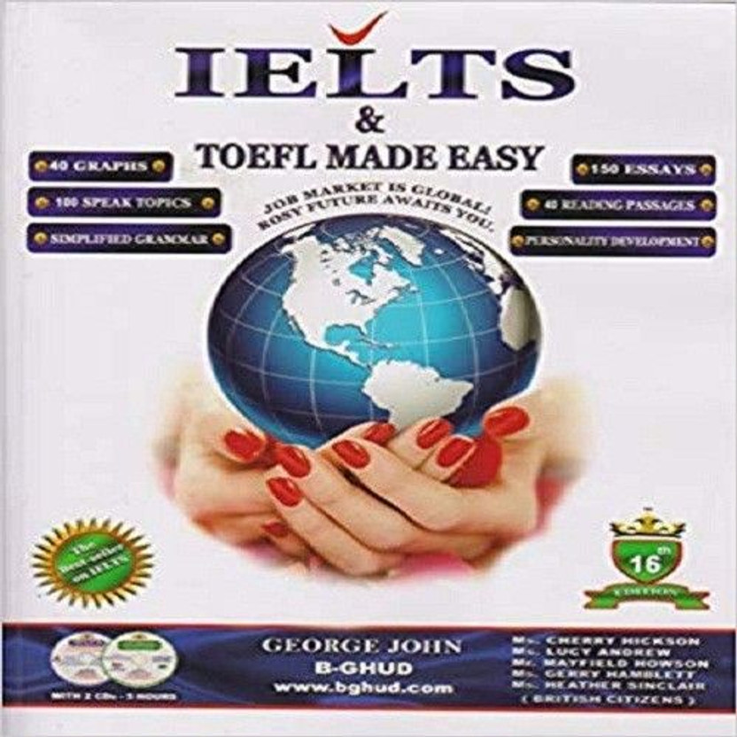 IELTS & TOEFL Made Easy with 2 Disc(English, B-GHUD, George John)