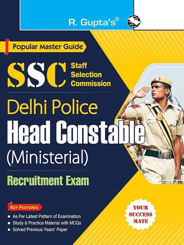 SSC: Delhi Police Head Constable (Ministerial) Recruitment Exam Guide 2026 Edition(English, Paperback, Board Rph Editorial)