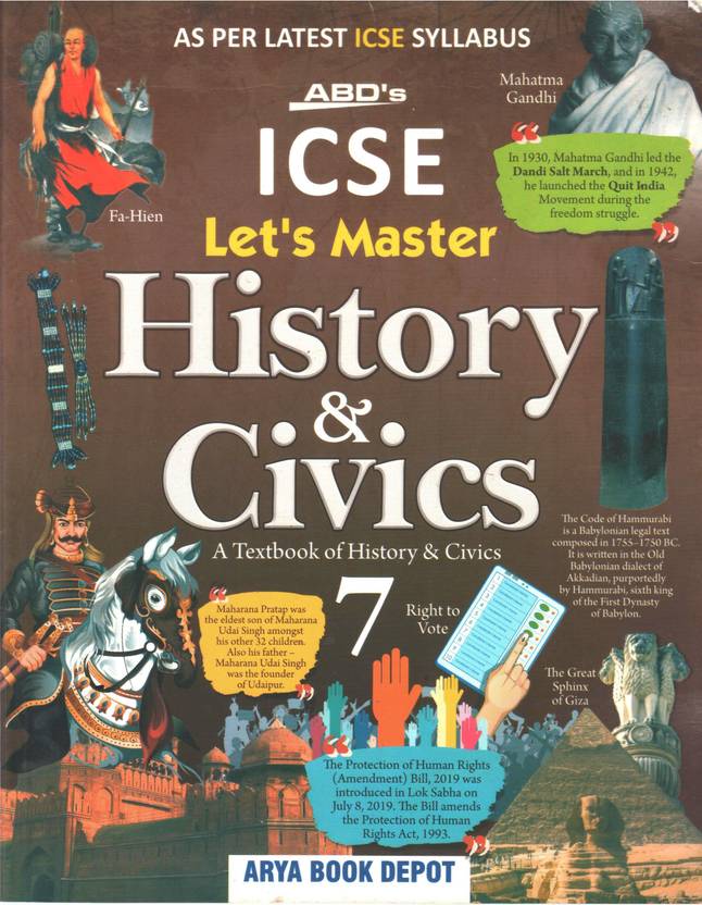 ICSE LET'S MASTER HISTORY & CIVICS CLASS 7 Buy ICSE LET'S MASTER