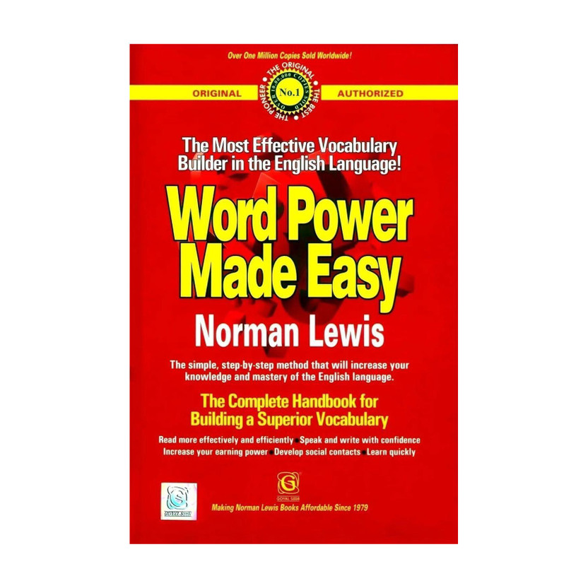 Word Word Power Made Easy  - The Complete Handbook for Building a Superior Vocabulary(English, Paperback, Lewis Norman) - Flipkart Deal