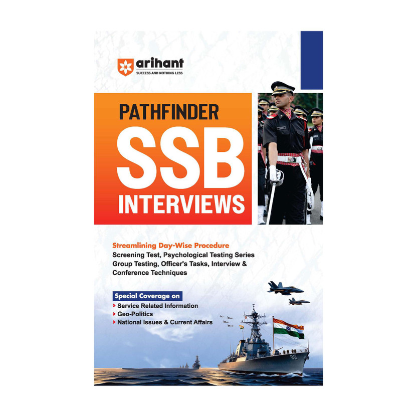 Arihant Pathfinder for SSB Interviews | Complete Guide for Screening Test, Psychological Tests, Group Tasks, Personal Interview & Conference | SSB Interview Preparation Book | English Medium(Paperback, Rajeev Sharma)