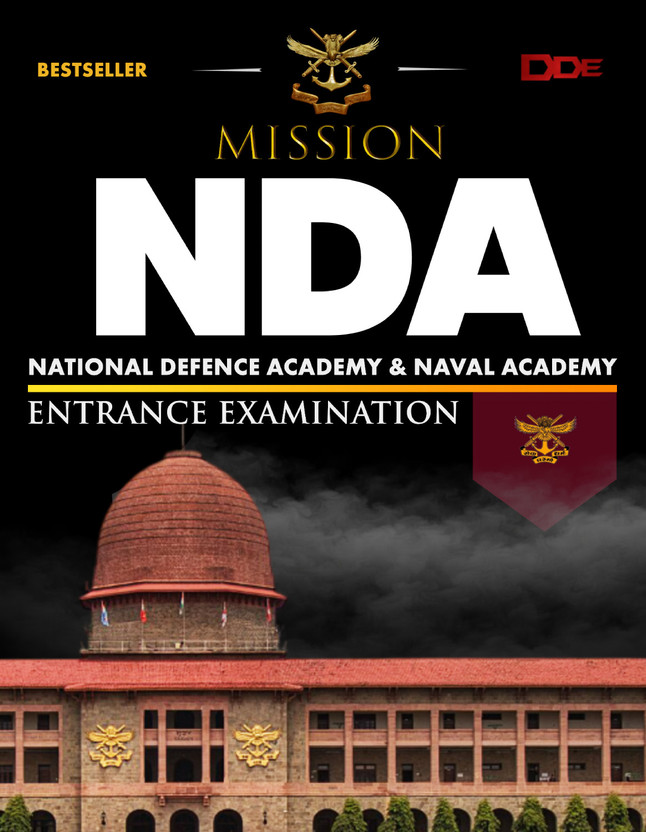 Mission NDA Book | New Pattern English | In-depth NCERT Study Notes | Level wise Mathematics | Latest Edition for NDA Written Exam Preparation(Paperback, DEFENCE DIRECT EDUCATION)