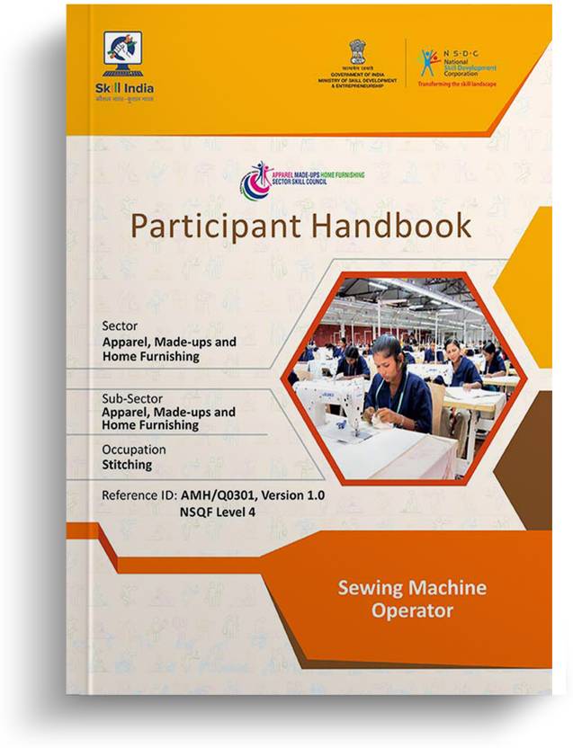 NSDC Skill Based Participant Handbook Sewing Machine Operator NSQF