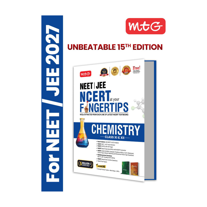 MTG MTG NCERT at your Fingertips Chemistry For NEET & JEE Exam 2026-2027(English, Paperback, unknown) - Flipkart Deal