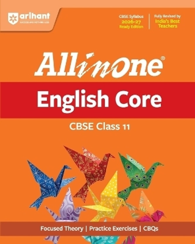 Arihant All in One English Core Class 11 for CBSE Exam 2026-27 | NCERT Based Complete Theory, Practice Exercises, CBQs, A-R, Sample Papers & Mind Maps(English, Paperback, Sharma Aastha)