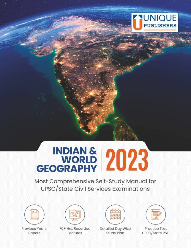 Indian & World Geography 2023 (English) UPSC Civil Services Exam