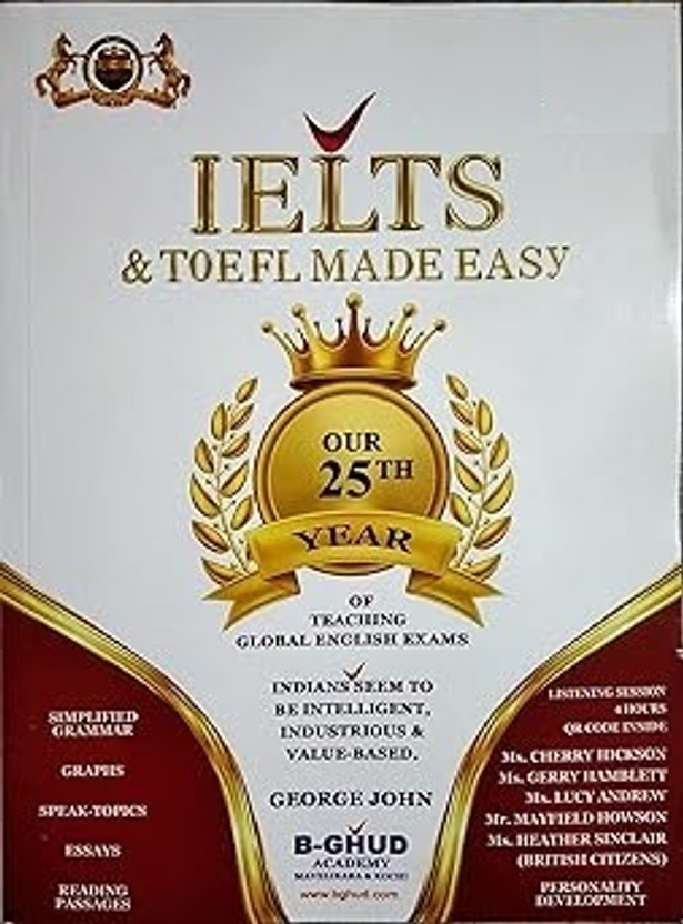 Bghud IELTS & TOEFL Made Easy Improve English Language Skills | Simplified Grammar(Paperback, George John)