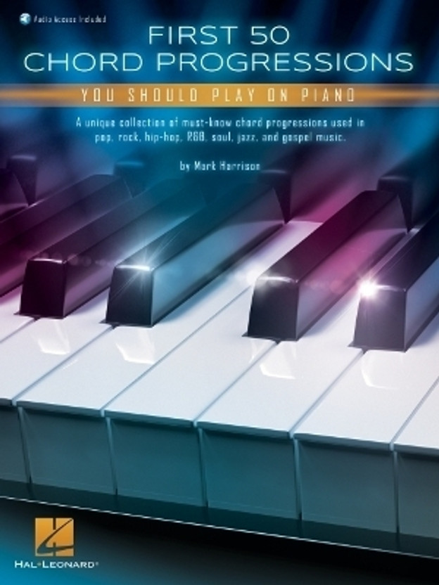First First 50 Chord Progressions You Should Play on Piano Easy Piano Songbook with Popular Styles and Online Audio Piano Sheet Music for Beginners to Learn Chords and Play Real Songs(English, Paperback, Harrison Mark) - Flipkart Deal