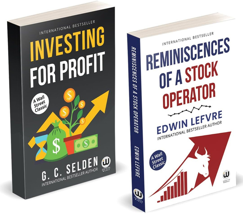Investing for Profit | Reminiscences Of A Stock Operator | G. C. Selden Book | Edwin Lefevre | Combo Gift Set Pack | GC Selden English Money Books | The Trader's Bible | A Wall Street Classic Trader | Psychology Of The Stock Market | Price Action Share for Beginners | wizards option make | Benjamin 