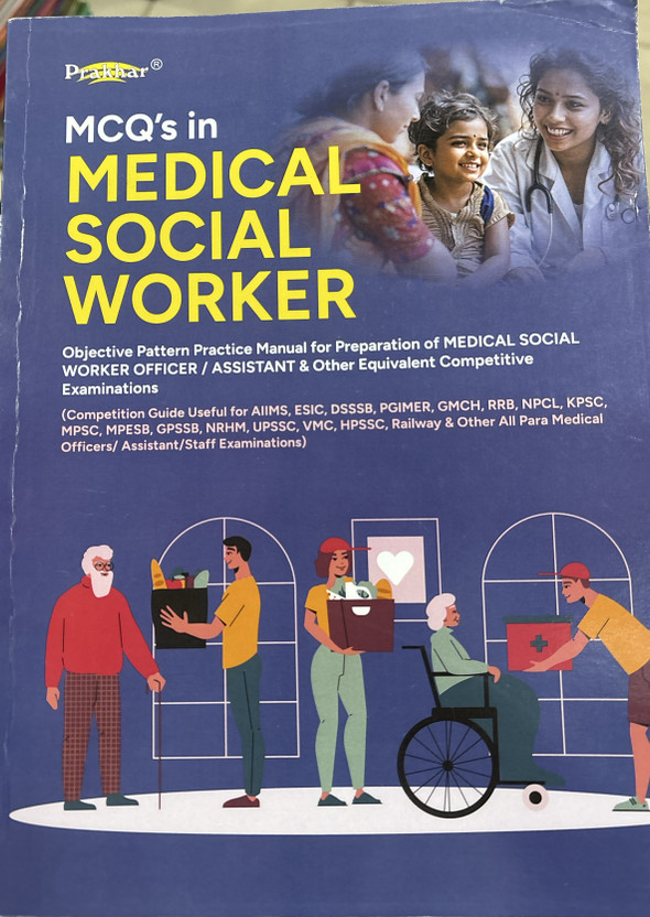 Flipkart MCQ’s in Medical Social Worker | Objective Practice Guide for MSW Officer Exams | AIIMS, ESIC, DSSSB, UPSC & Paramedical Exams Preparation Book(Paperback, Dr. Pragya goyal) - Flipkart Deal