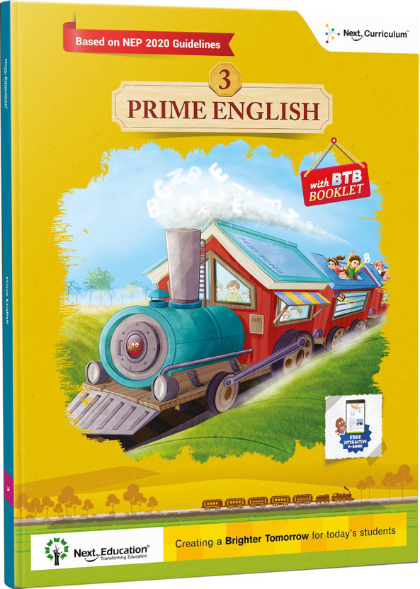 Next Next Education Prime English TextBook for - Secondary School CBSE 3rd class / Level 3 New Education Policy (NEP) Edition(Paperback, Next Education) - Flipkart Deal