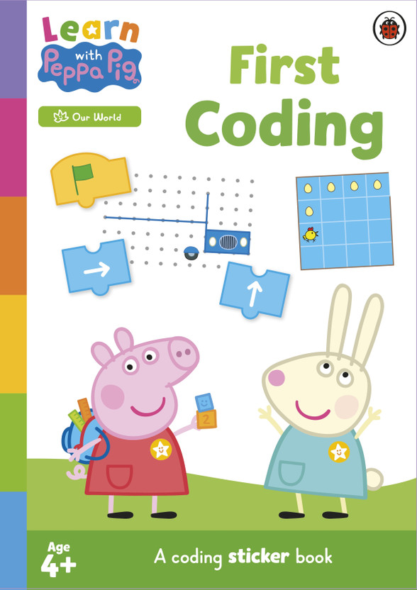 Learn with Peppa: First Coding sticker activity book(English, Paperback, Peppa Pig)