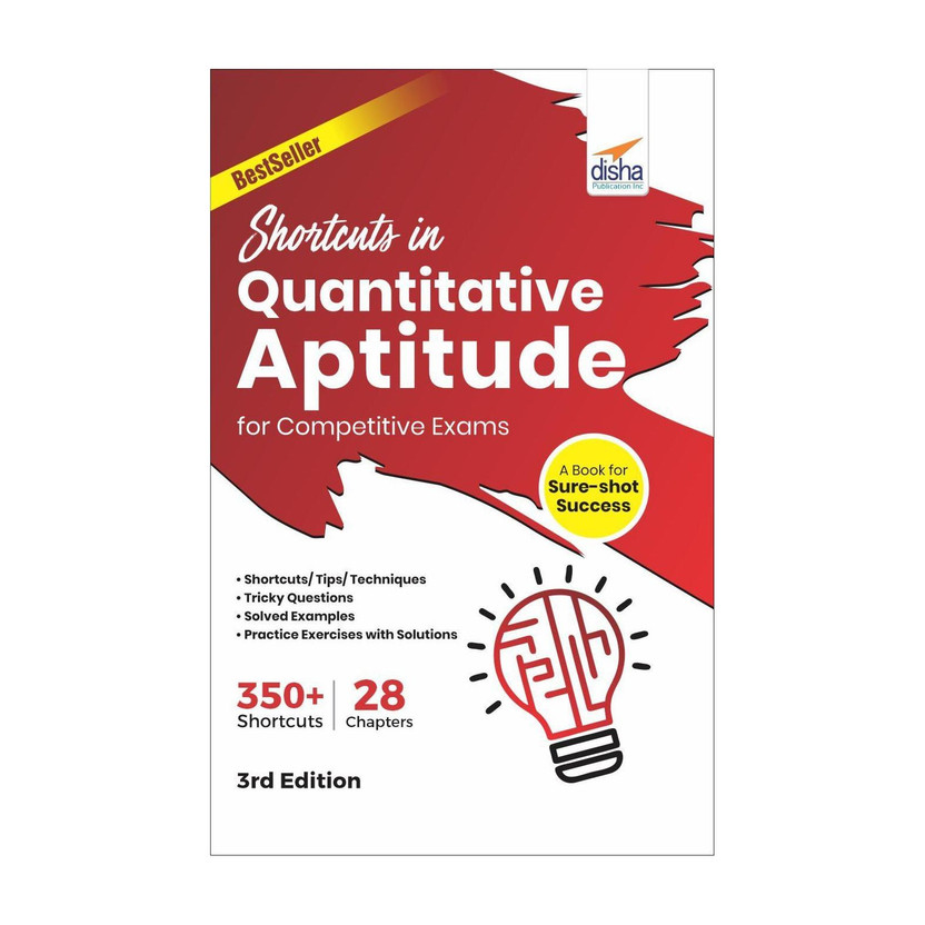 Shortcuts in Quantitative Aptitude for Competitive Exams 3rd Edition(English, Paperback, Experts Disha)