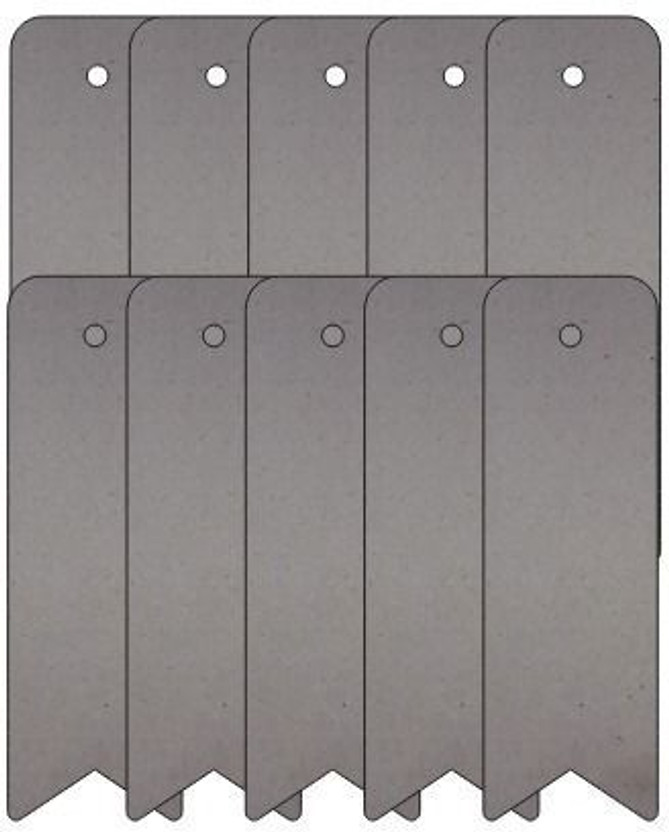 manas impex MDF Bookmarks Blanks Bulk Clear MDF Bookmark 10 pcs Bookmark bookmark Bookmark(Rectangle, Grey)