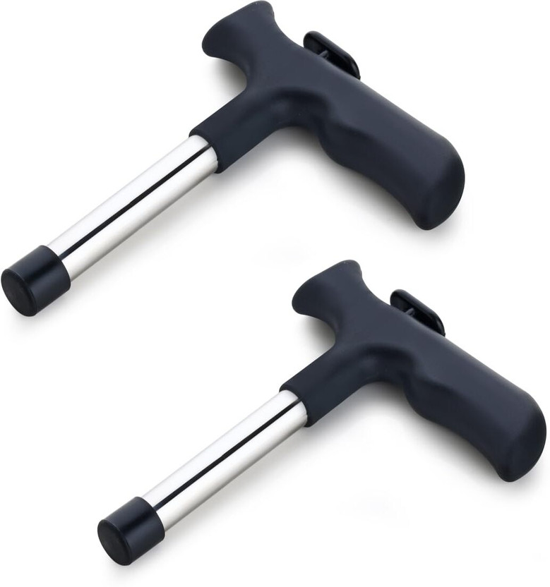 Euclid Euclid Coconut Opener Tool for Home, Shop & Outdoor Use Straight Peeler(Black, Silver Pack of 2) - Flipkart Deal