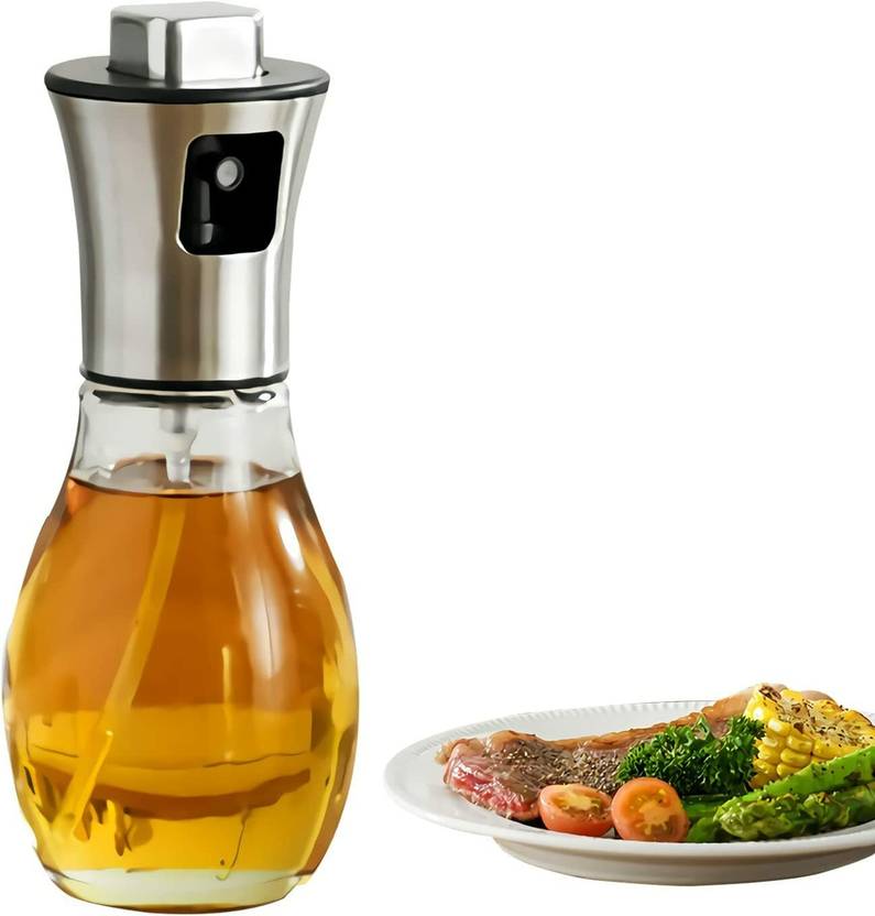DIYASALES Oil Spray Bottle for Cooking Refillable Stainless Steel Oil