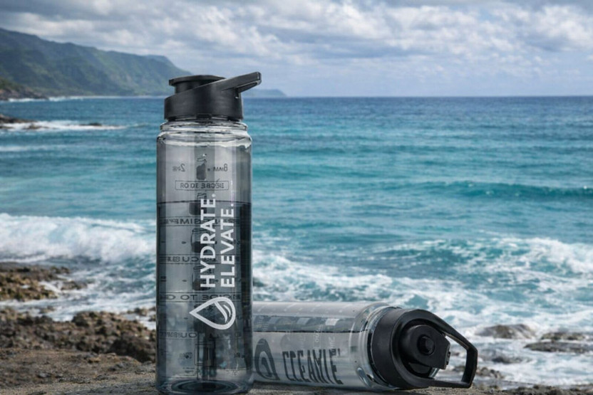 SKYLIFE SKYLIFE Smart Buy Premium Quality Water Bottle,Travelling Water Bottle 1000 ml Plastic Bottle(Pack of 2, Black) - Flipkart Deal