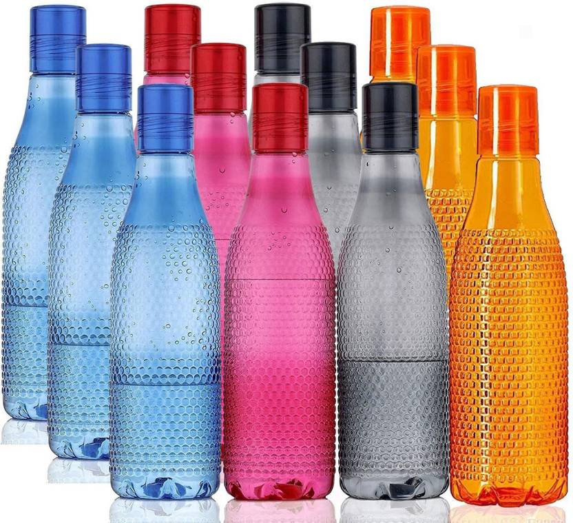 Anzal Plastic Fridge Water Checkers Petten Bottle Set 1000 ml Bottle