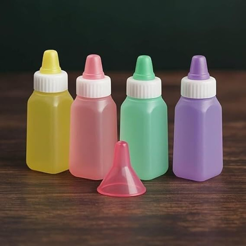 Planetone High-Quality mini Sauce Bottle 20 ml Plastic Bottle(Pack of 1, Multicolor)