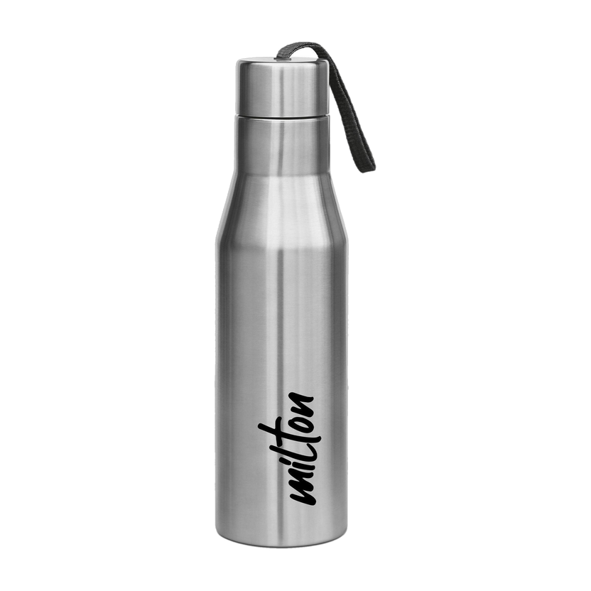 MILTON Super 1000 ml Stainless Steel Bottle(Pack of 1, Silver)