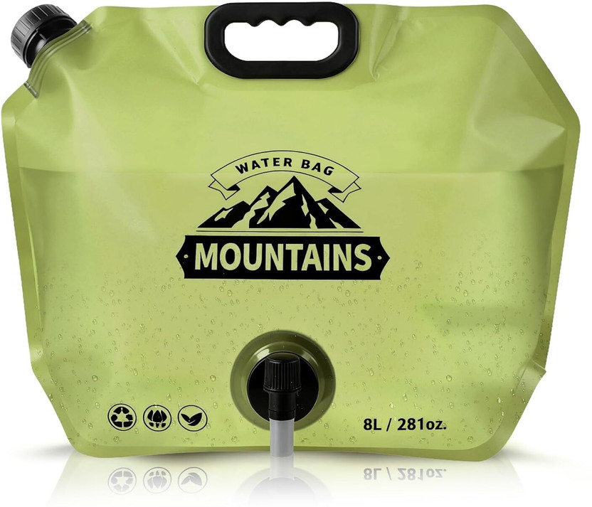 TNKE 8L Leakproof Travel Water beg for Camping, Trekking, Hiking & Emergency Storage Hydration Pack